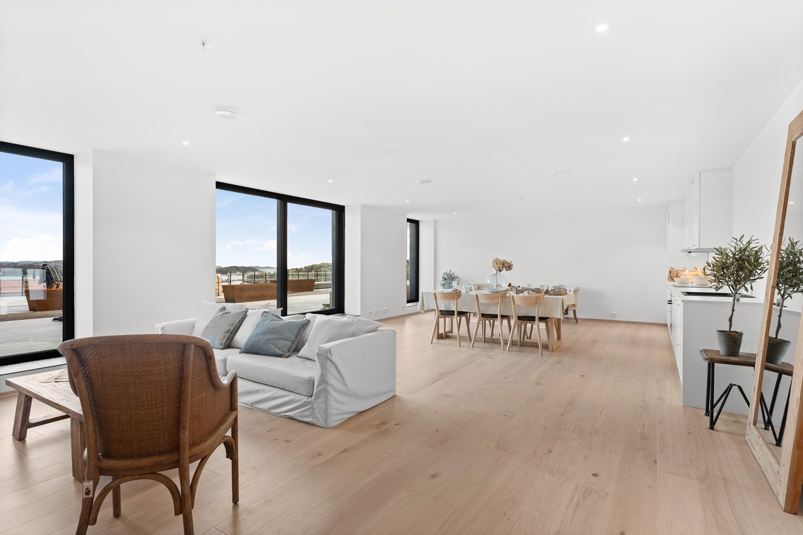 Flott utsikt Galleribilde