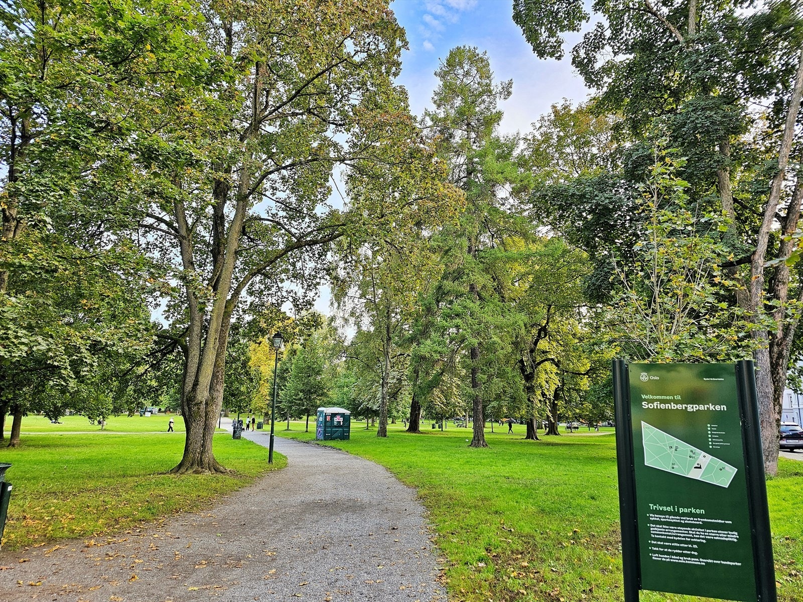 Sofienbergparken er ikke langt unna leiligheten Galleribilde