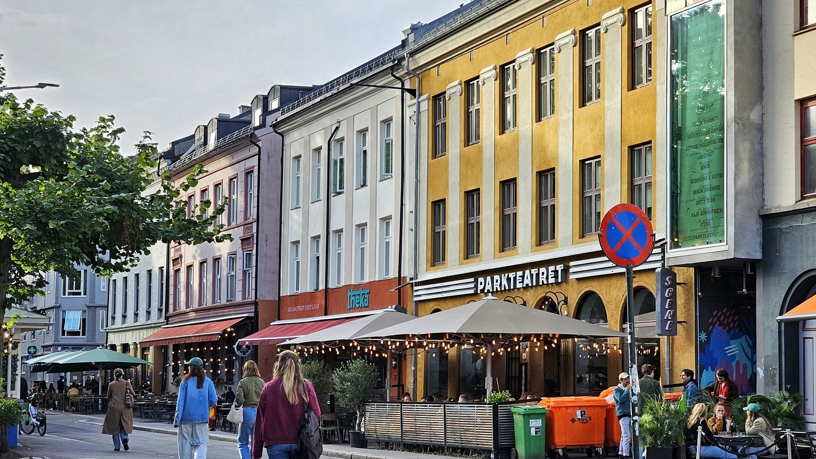 Grünerløkka med flere populære spisesteder er i umiddelbar nærhet fra boligen Galleribilde