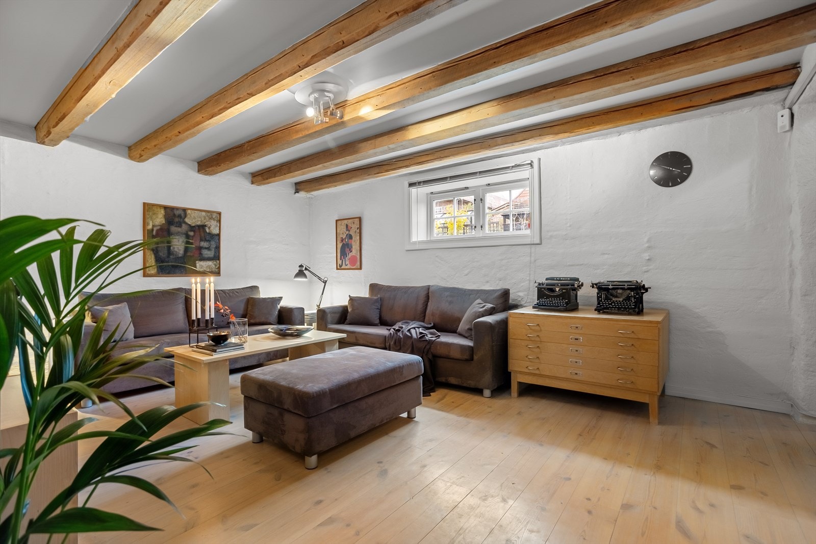 Kjellerstuen er et fint sted å trekke seg tilbake på. Galleribilde