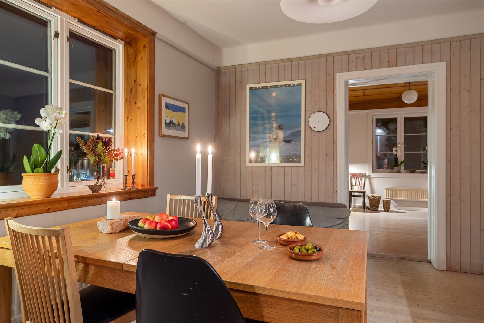 Kveldsstemning. Galleribilde