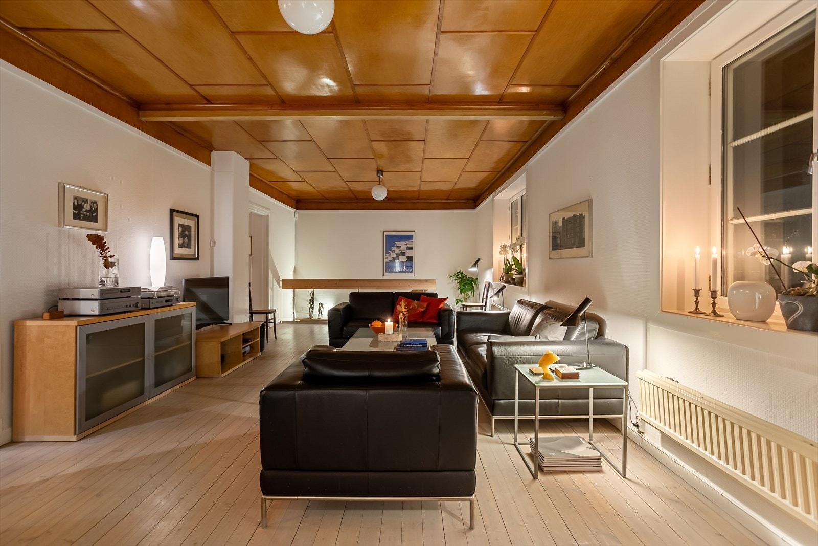 Kveldsstemning. Galleribilde