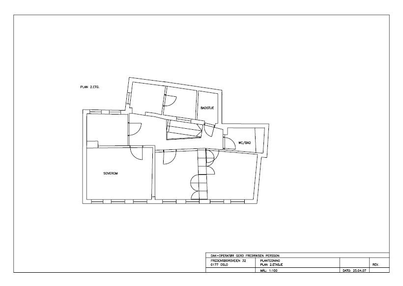 Planløsning 2.etg. Galleribilde