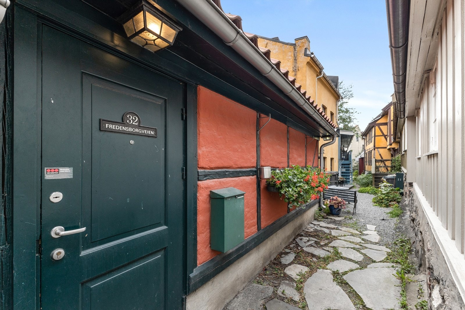 Inngang Damstredet Galleribilde