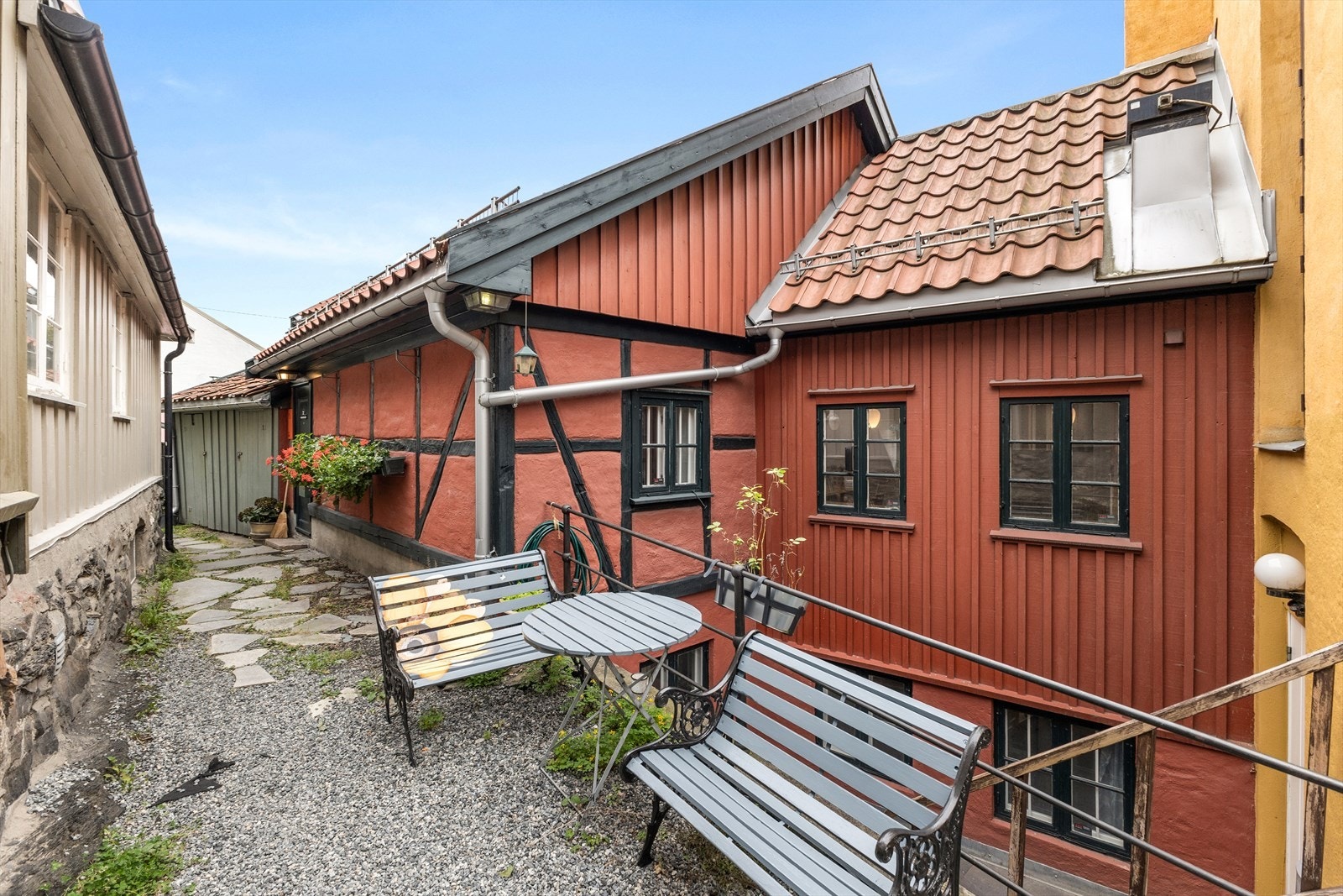 Inngang Damstredet Galleribilde