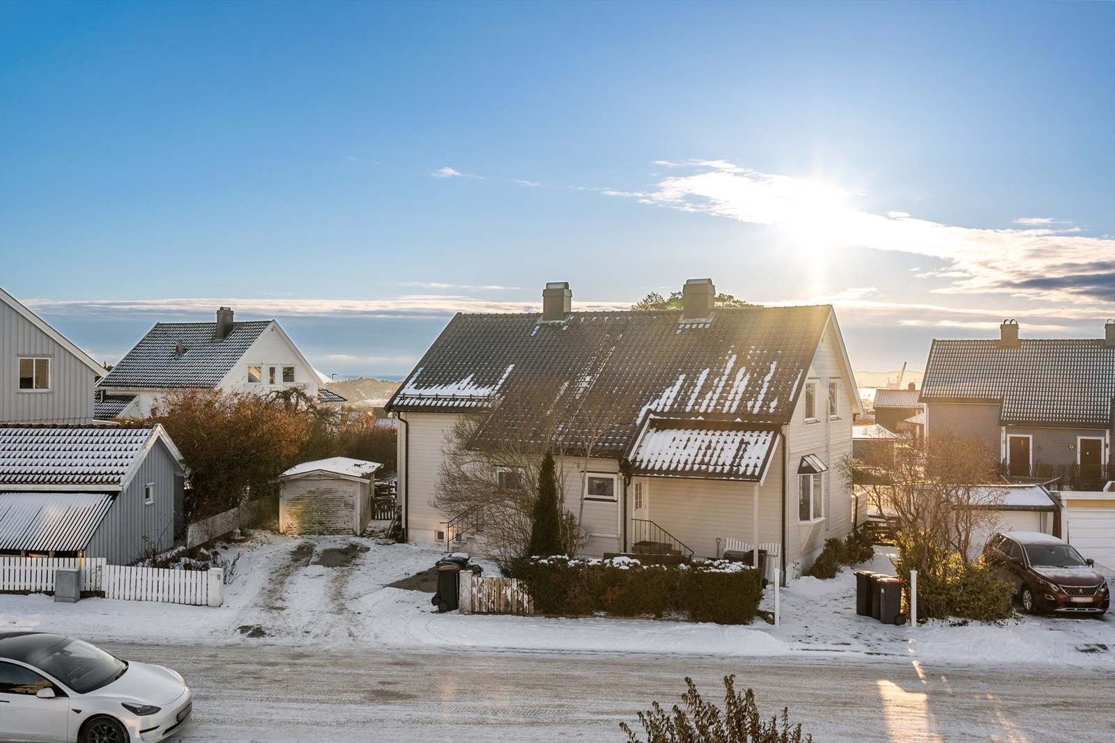 Det er fint utsyn fra balkongen Galleribilde