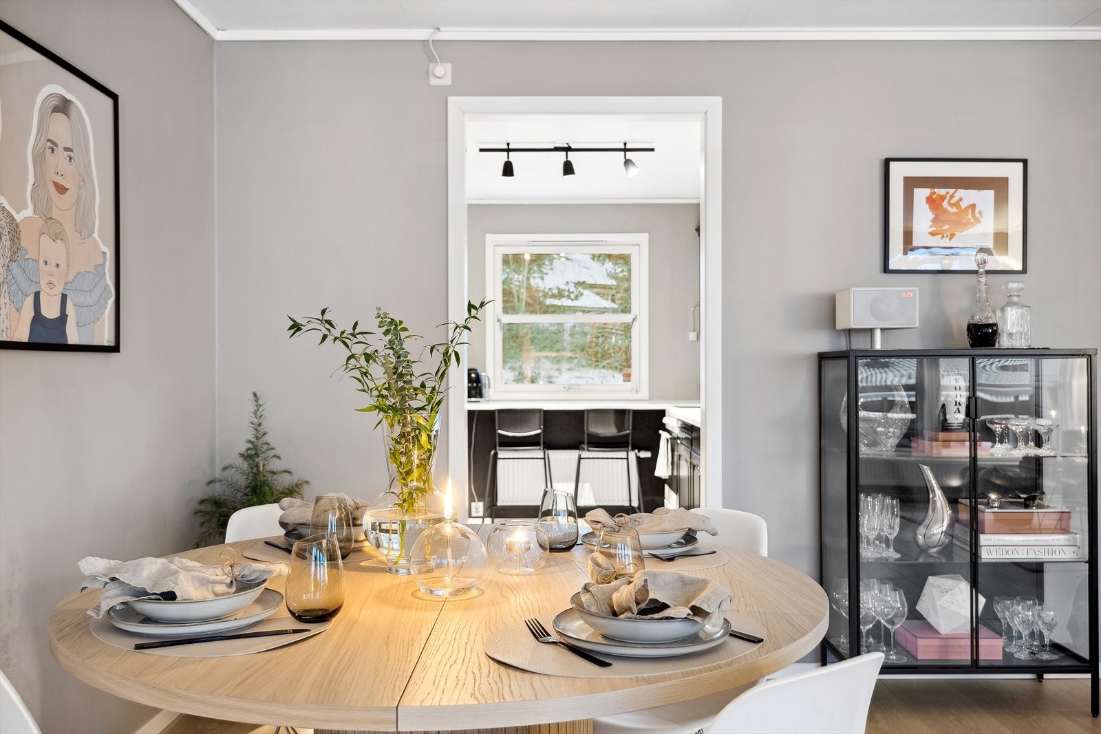 Godt tilrettelagt for et sosialt liv med familie og gode venner Galleribilde