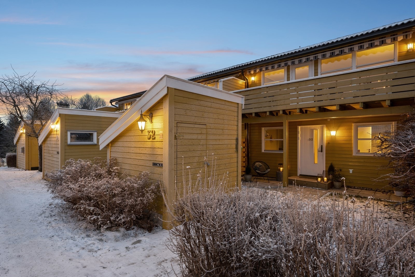 Et flott borettslag med velholdte uteområder Galleribilde