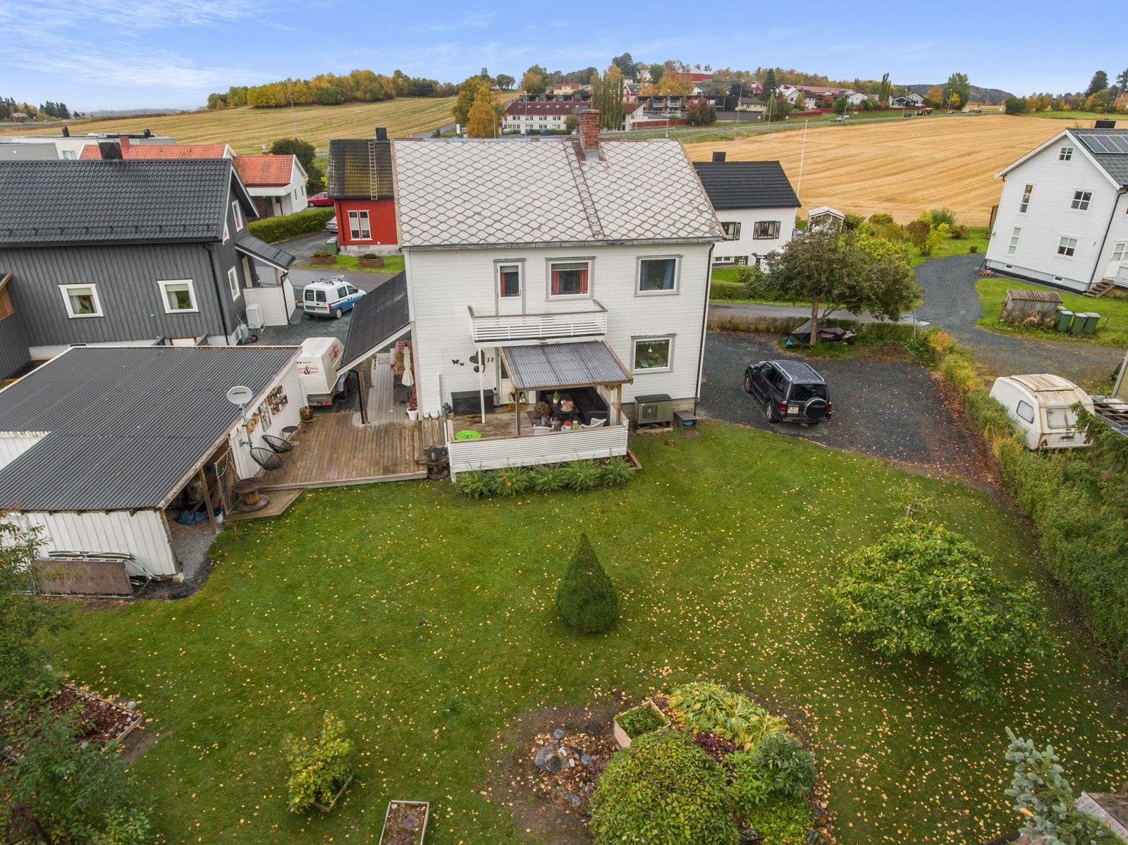 Dronefoto Galleribilde