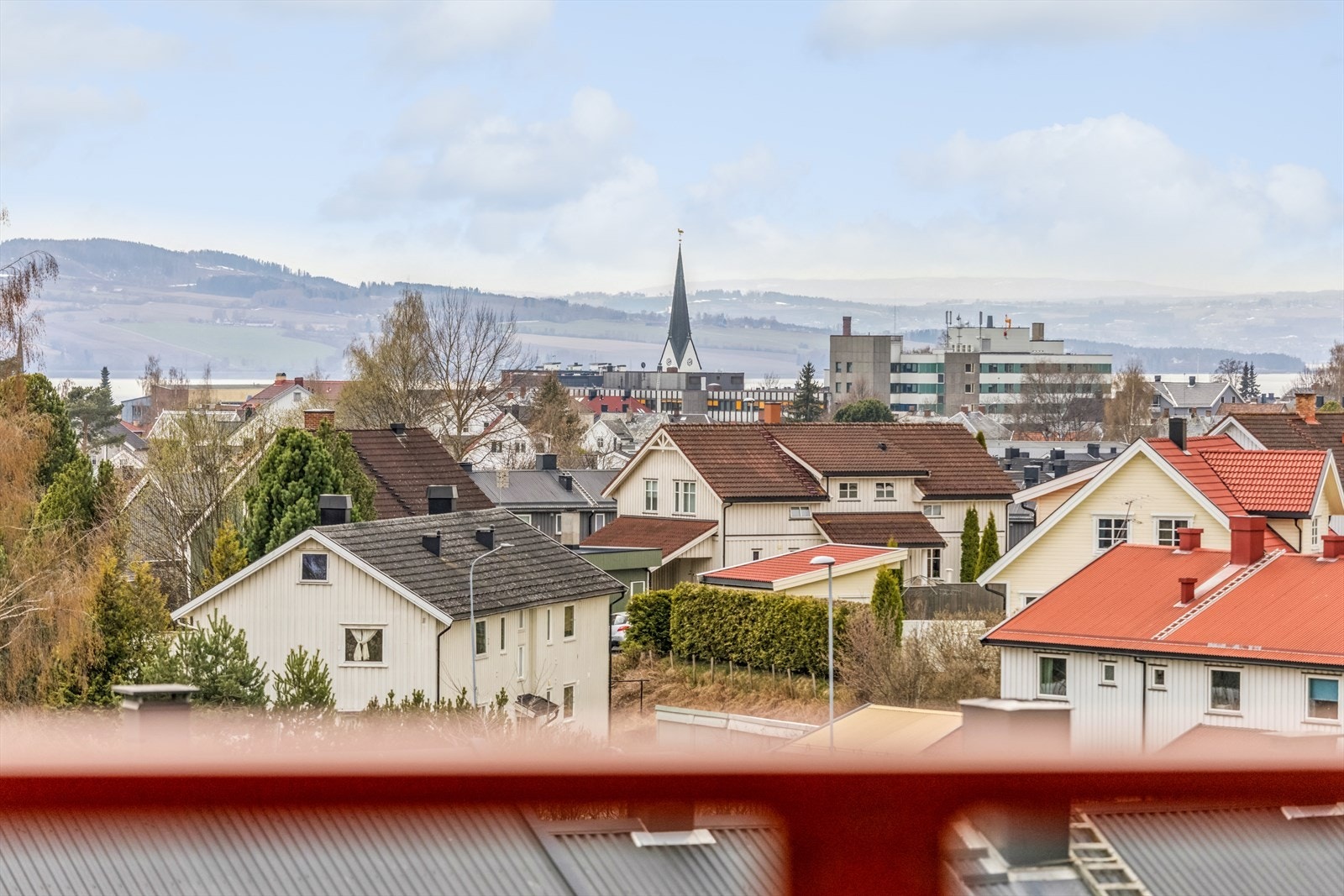 Gangavstand til sentrum med de fleste servicetilbud Galleribilde