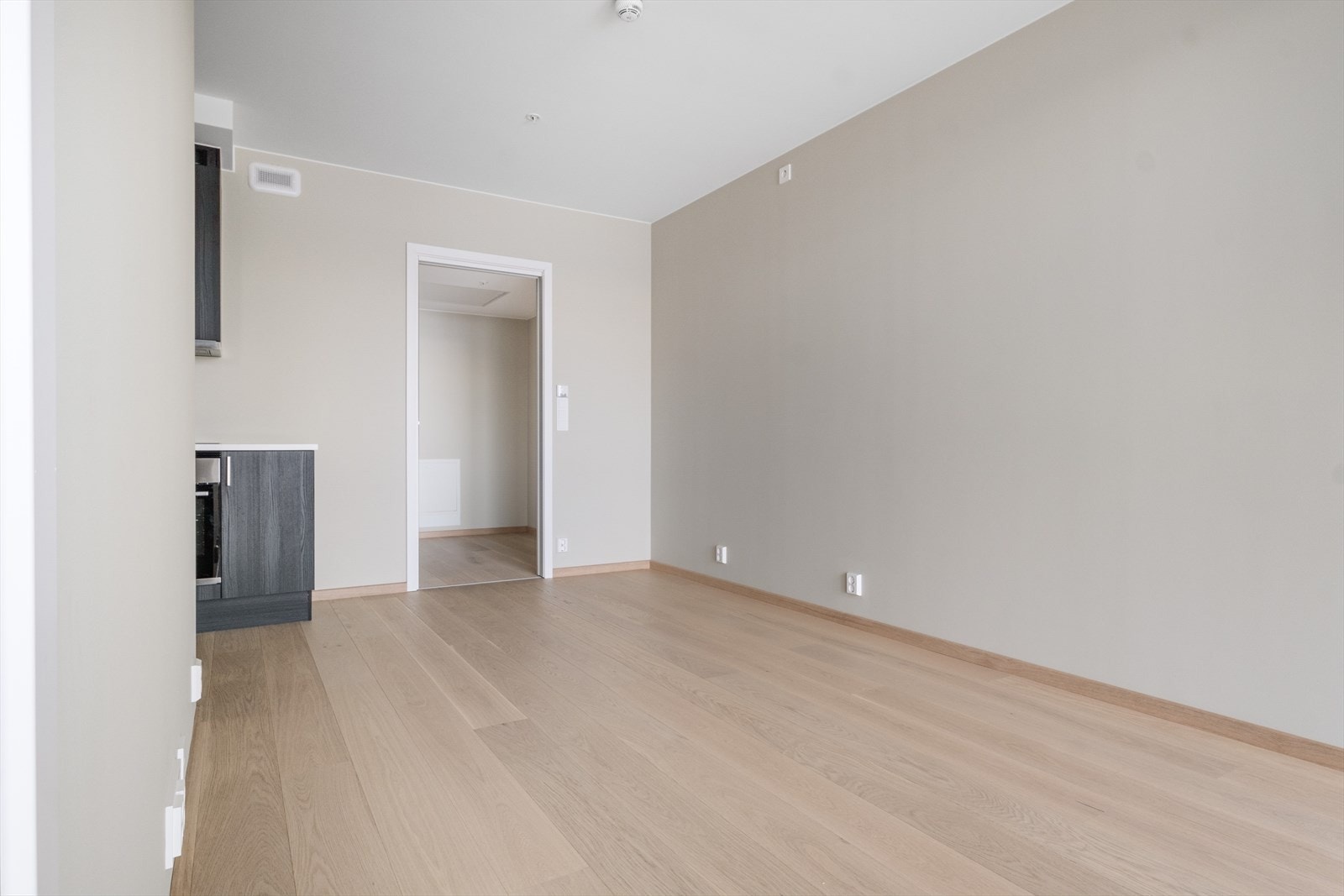 Stuen har plass til både spisebord og sofamøblement. Galleribilde