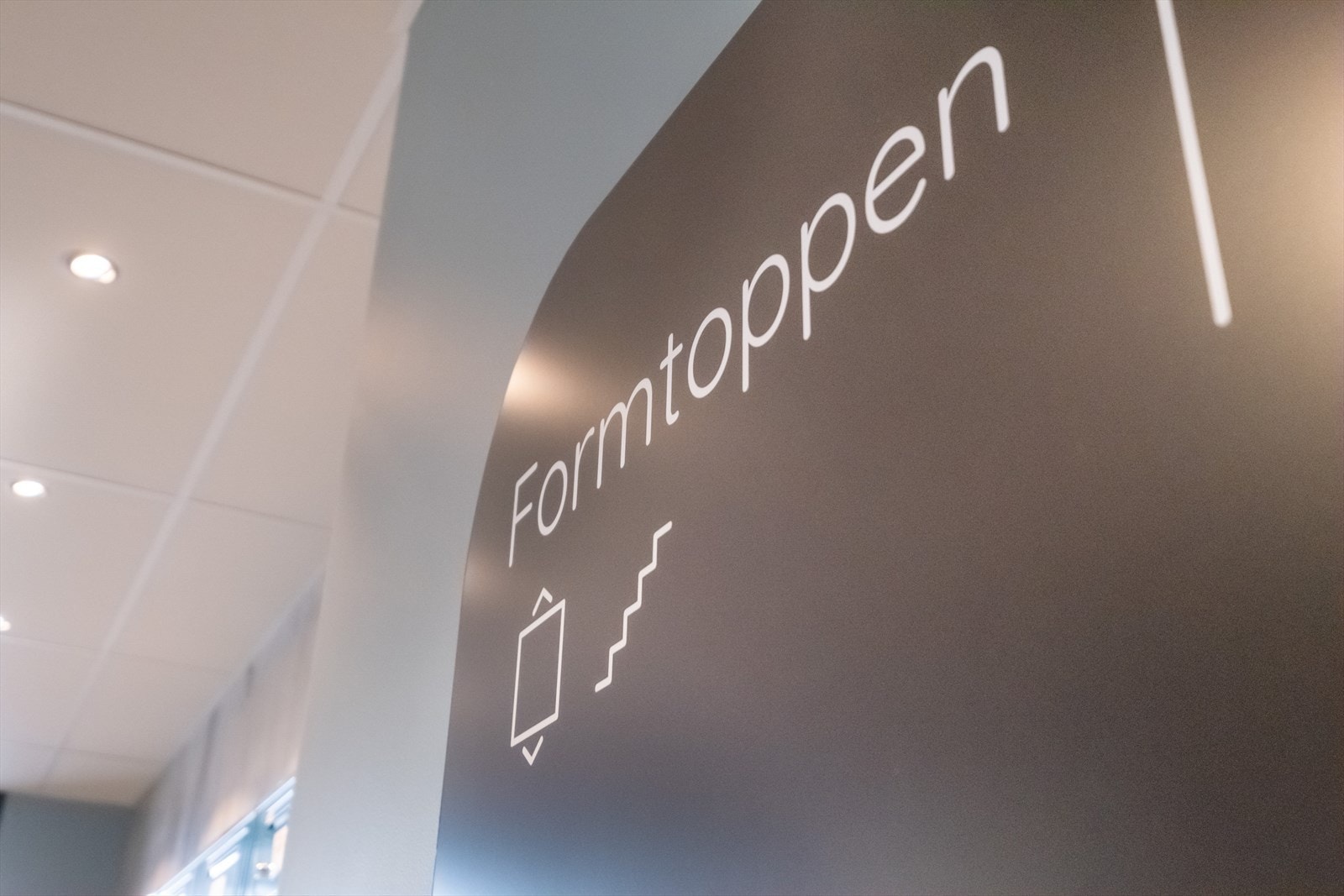 Hver takterrasse har et eget tema - på Formtoppen er det trim og trening. Galleribilde