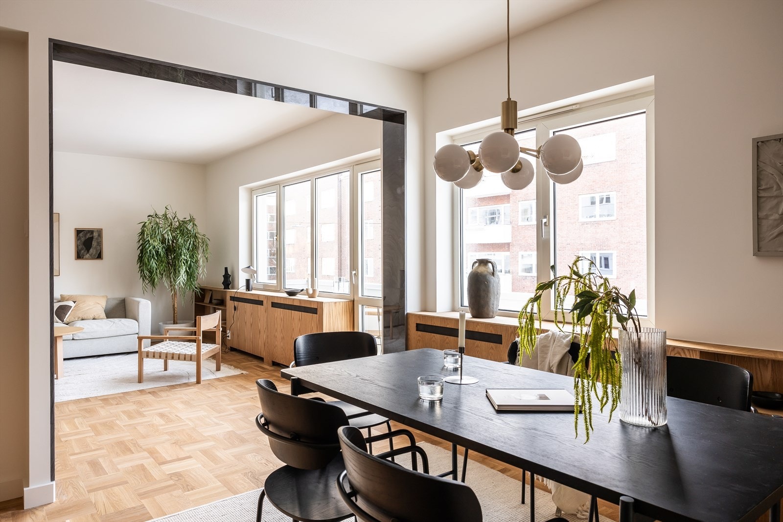 Lys og luftig hjørneleilighet. Galleribilde