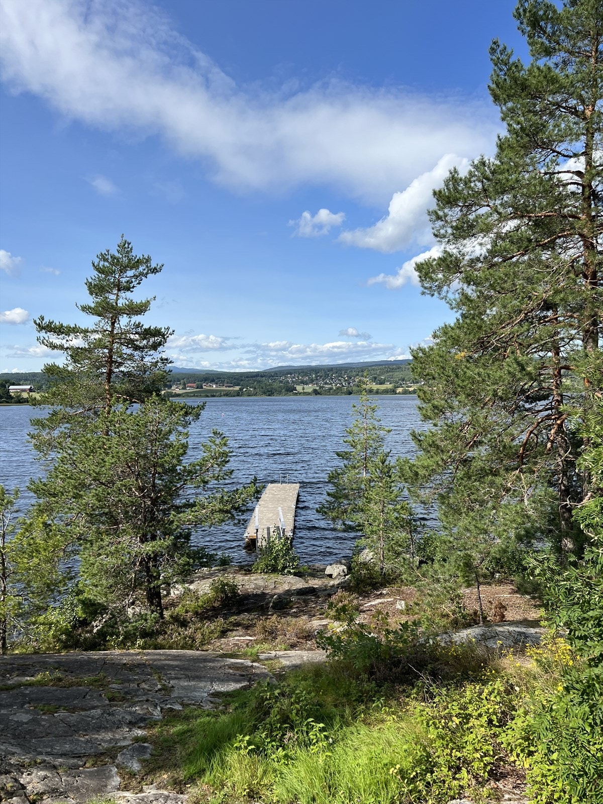 Sundhaugen med brygge Galleribilde