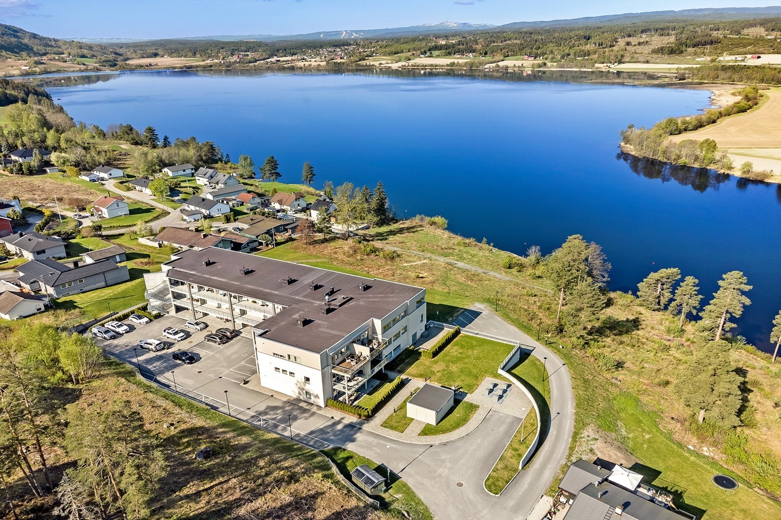 Flott utsikt og beliggenhet Galleribilde