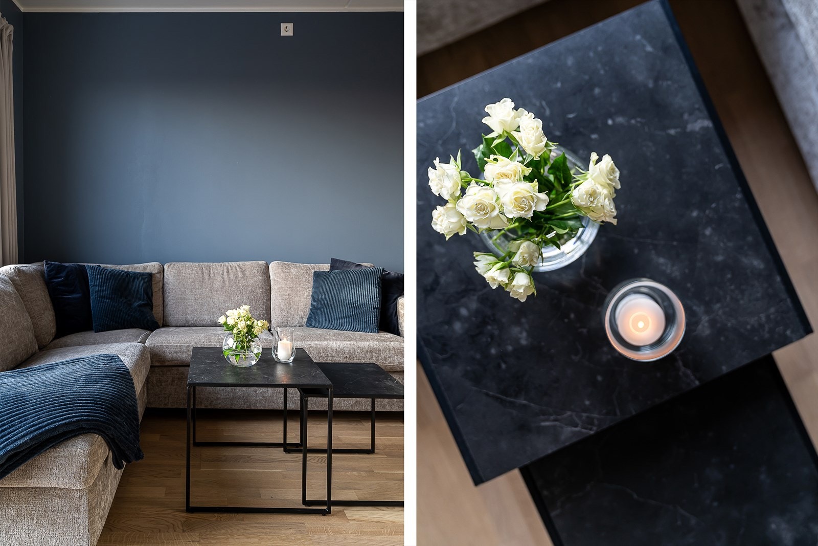 En flott og moderne leilighet i toppetasjen, fra 2021. Galleribilde