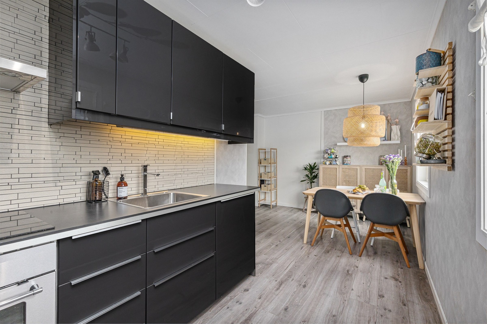 Nyere laminatgulv Galleribilde