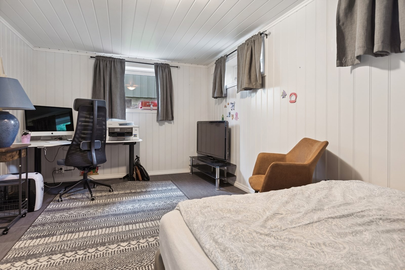 Soverommet er meget romslig, og det god plass til innreding. Galleribilde