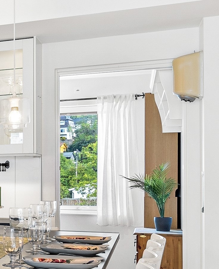 Meget attraktiv leilighet, lys og gjennomgående med svært god planløsning Galleribilde