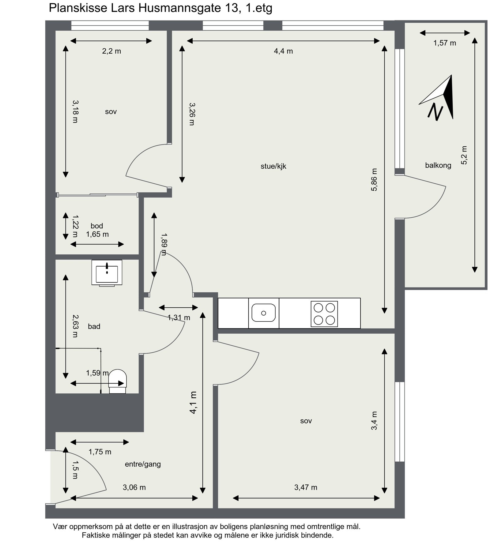 Planløsning Galleribilde