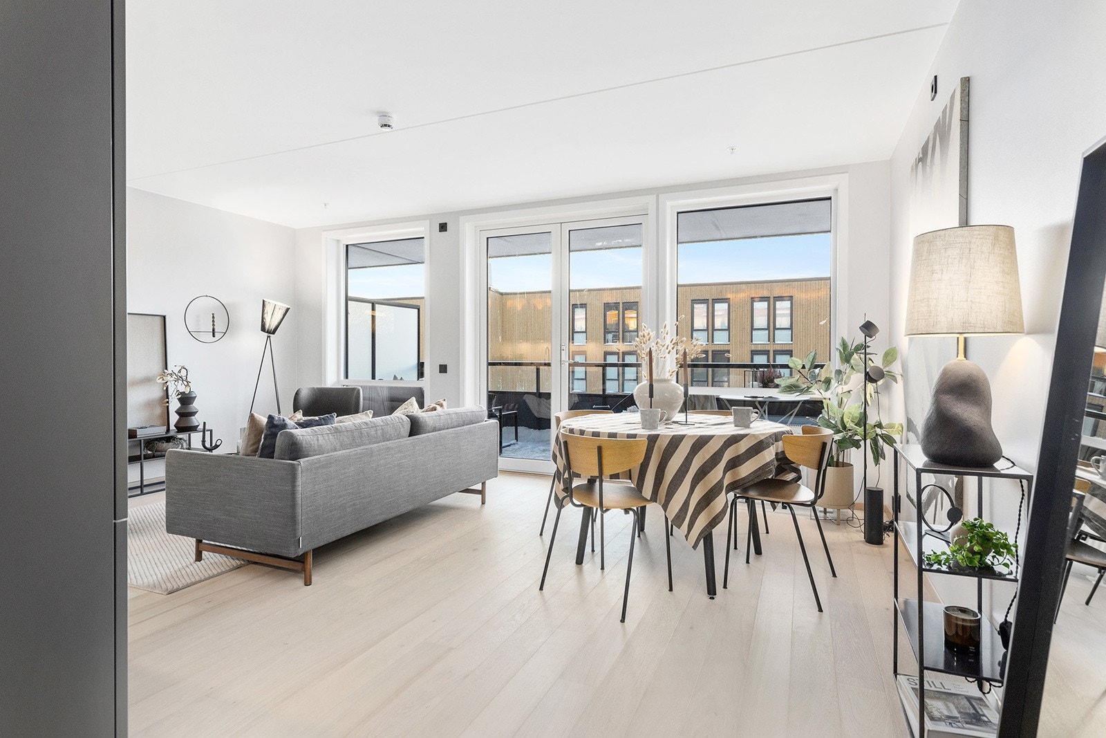 Leiligheten er fra 2023, helt ny og ubebodd. Galleribilde