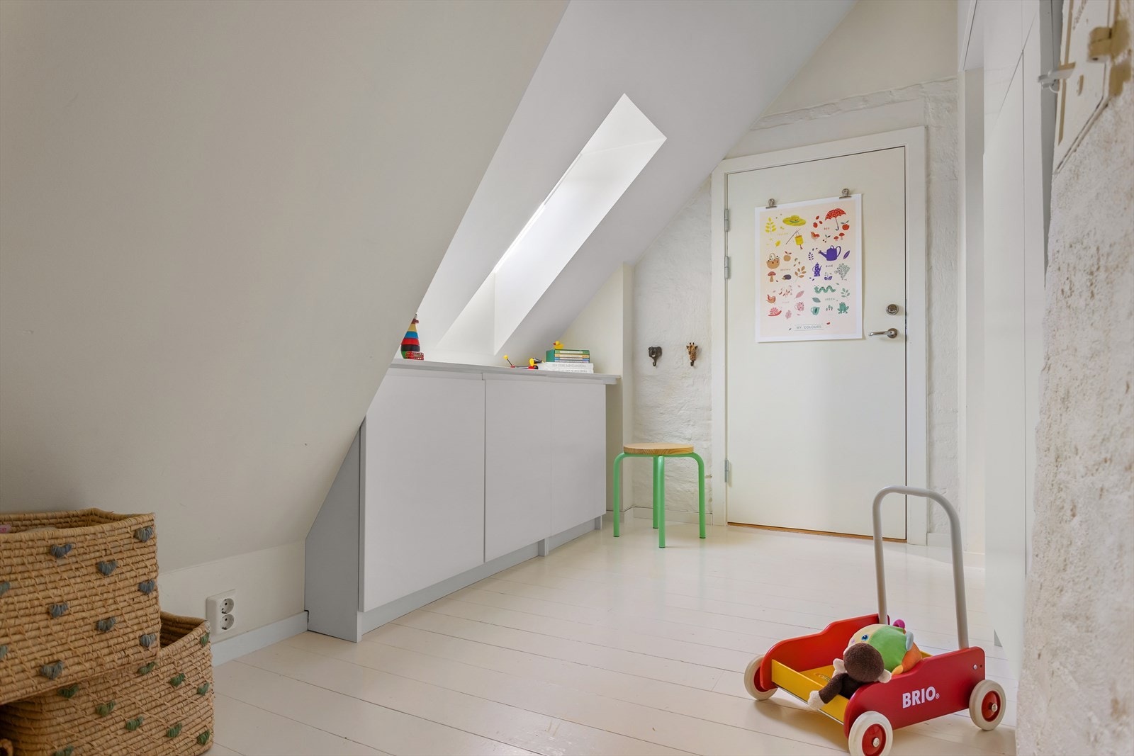 Ekstra rømningsvei ut til felles oppgang Galleribilde