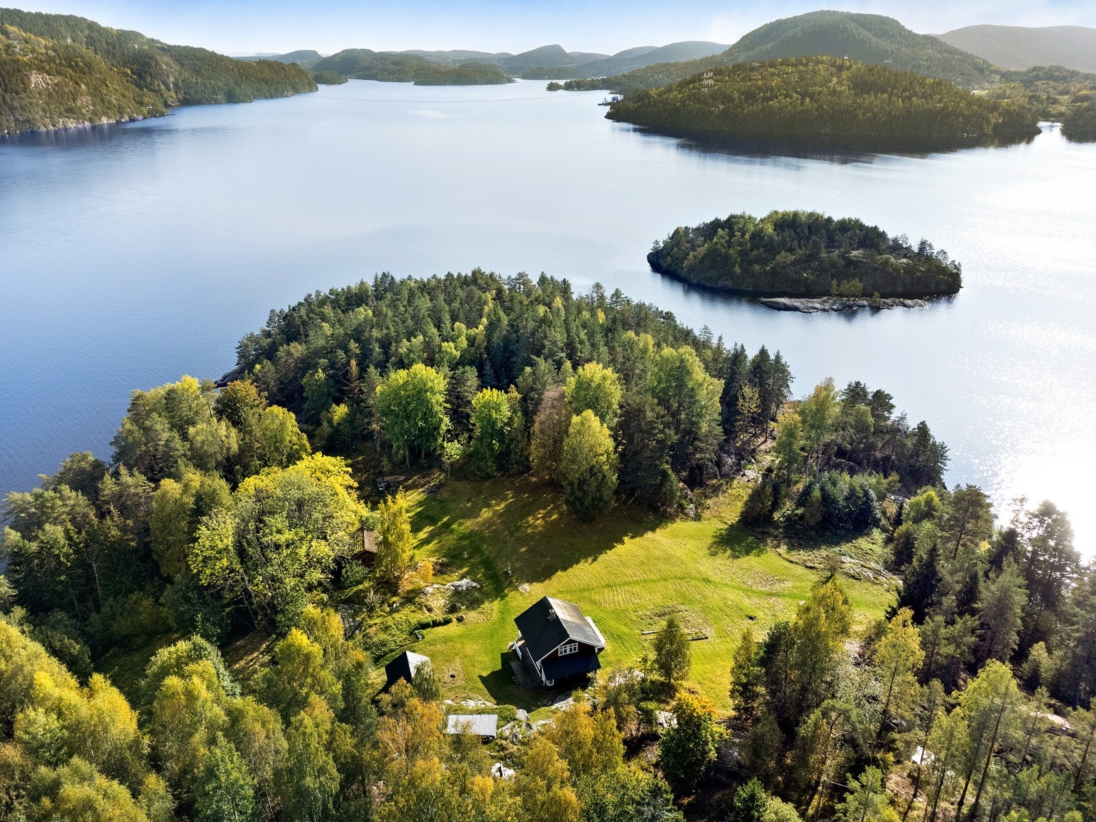 Vakkert på Munken 5 i Norsjø! Galleribilde
