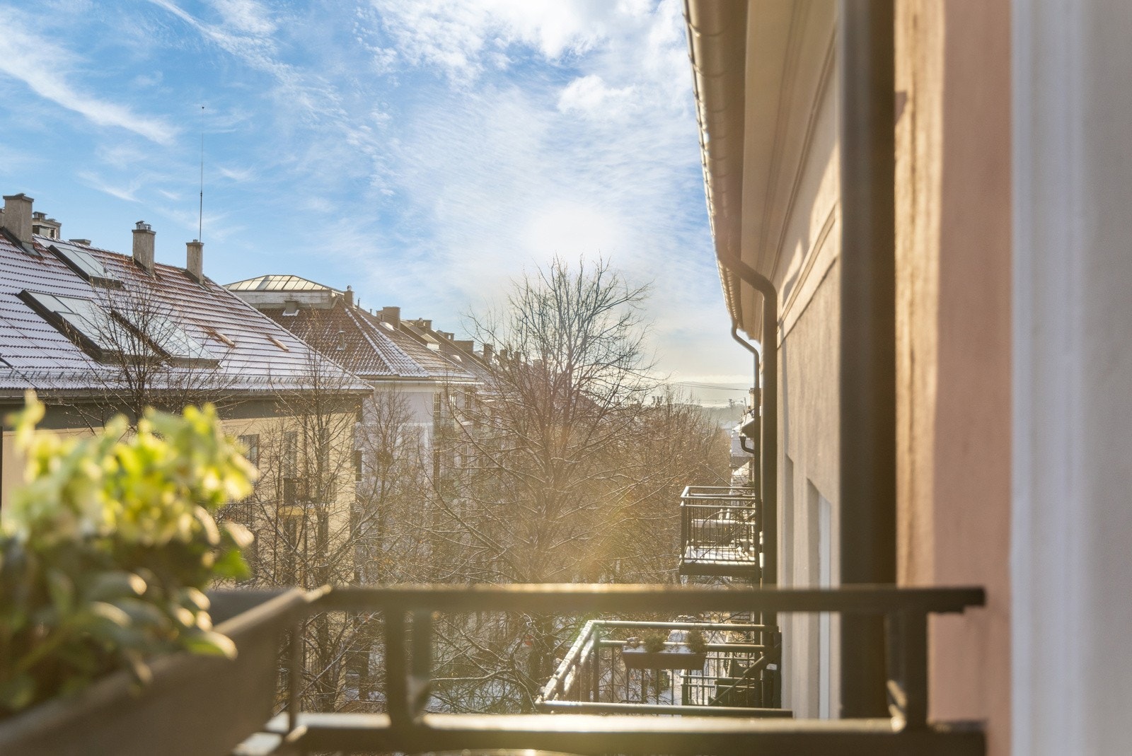 Her har du i tillegg utsyn mot fjorden. Galleribilde