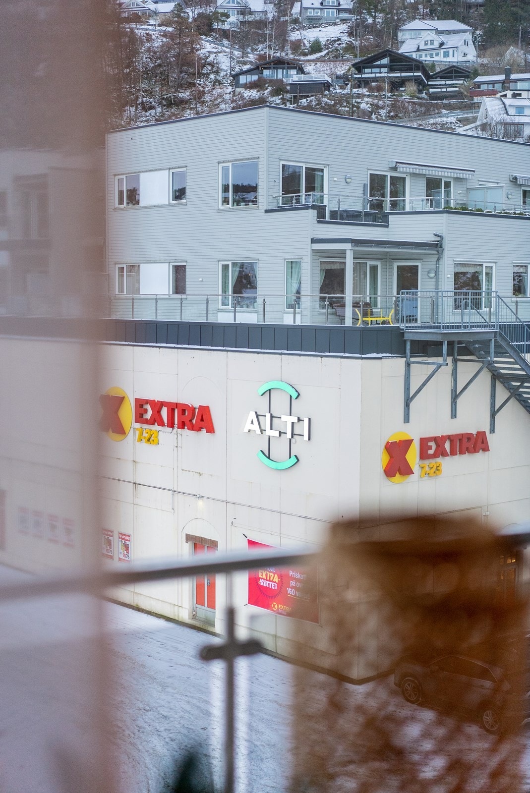 Utsikt fra soverom Galleribilde
