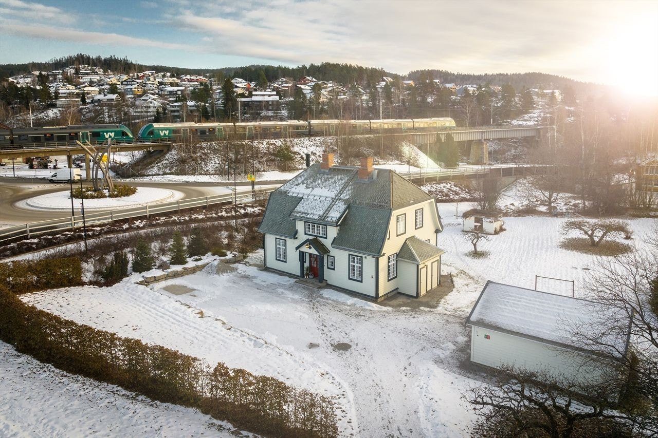 Herfra er det gåavstand til sentrum, skole og kollektivtransport. Galleribilde