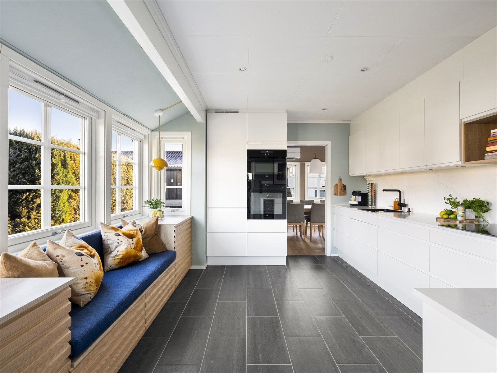 Lekkert kjøkken fra Aubo pusset opp i 2021. Galleribilde