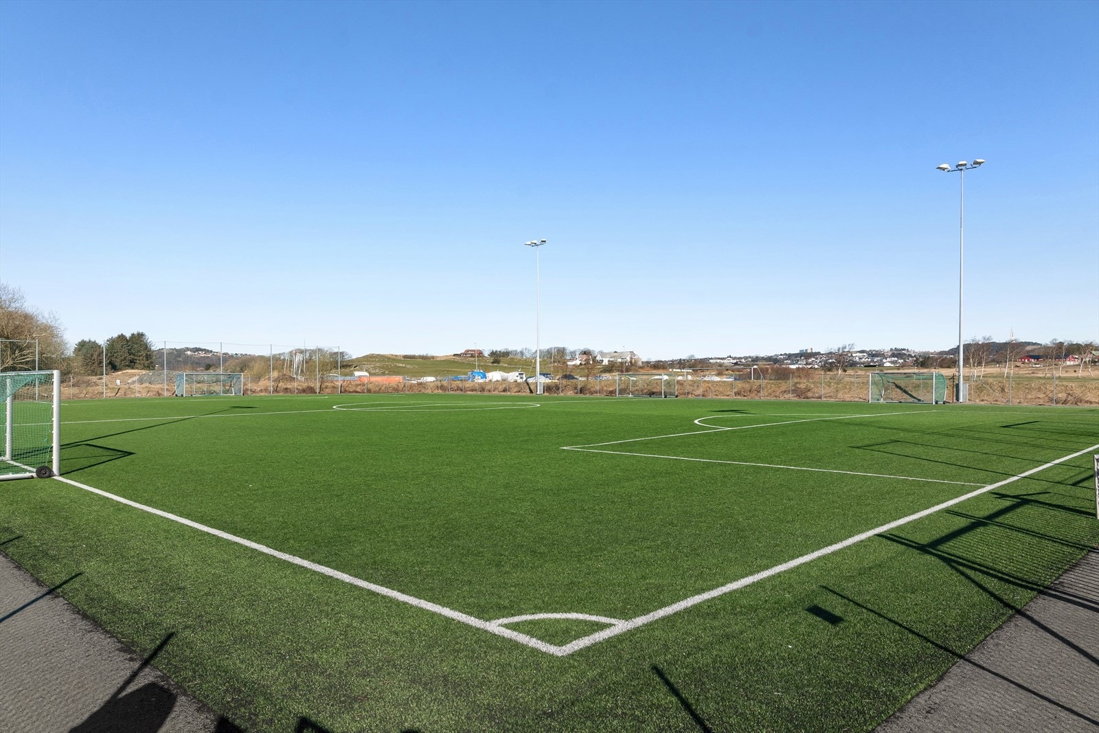 Gangavstand til Våganes fotballbane. Galleribilde