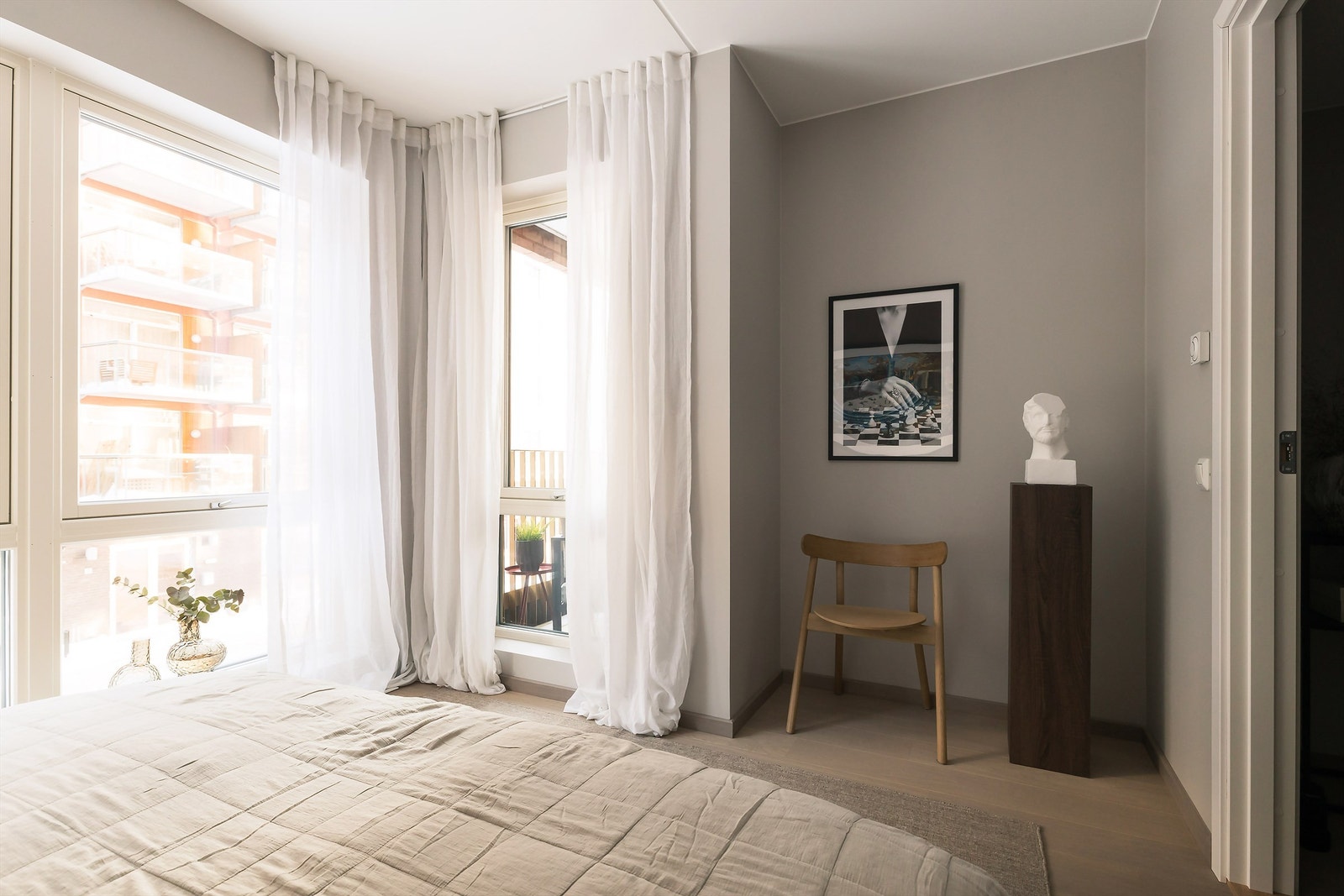 Soverommet har en god atmosfære Galleribilde