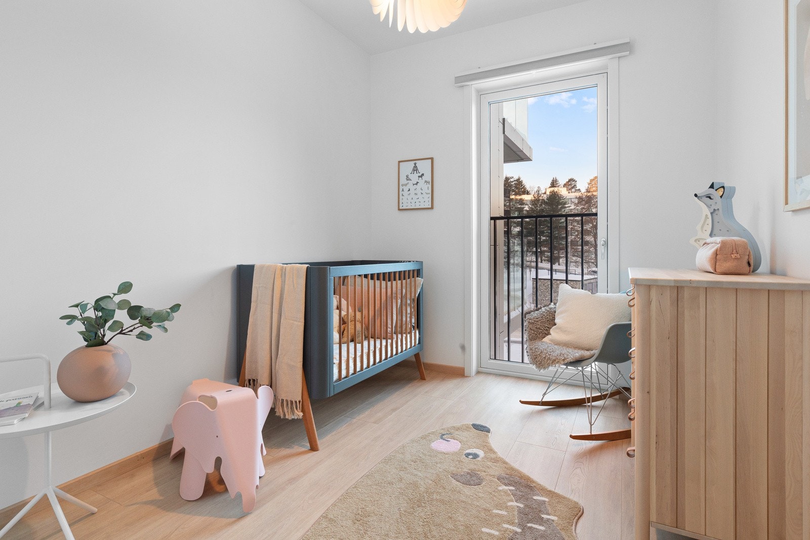 Soverom 2 er også av god størrelse og har blitt brukt som barnerom. Galleribilde