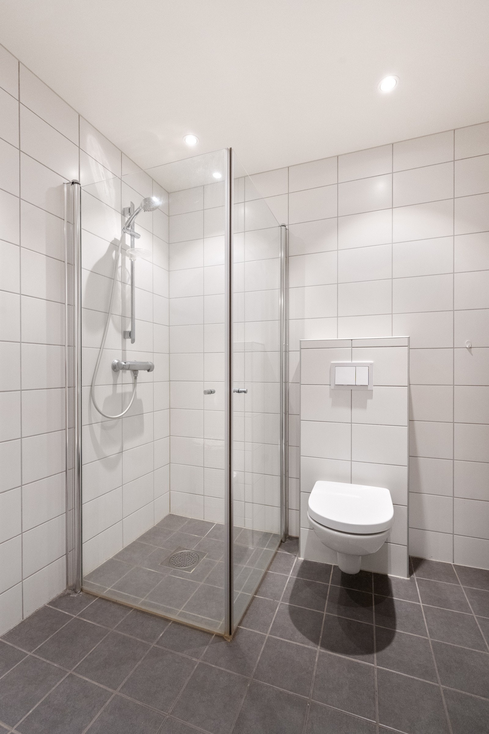 Dusj med glassvegger Galleribilde