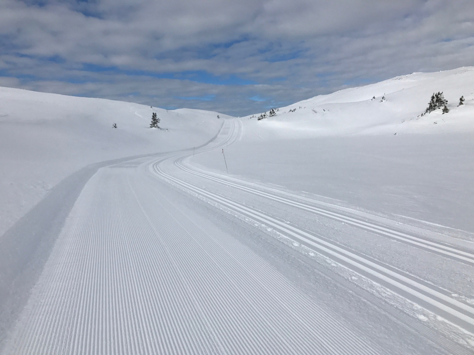 Bilder fra langrennsløypene i området Galleribilde