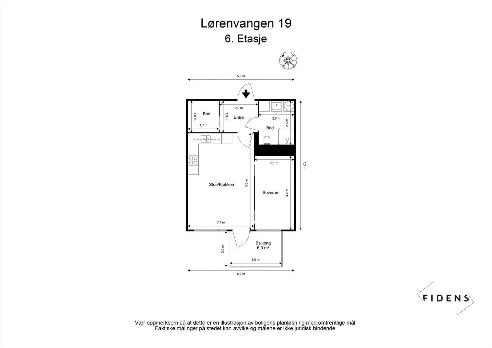 Planløsning Galleribilde