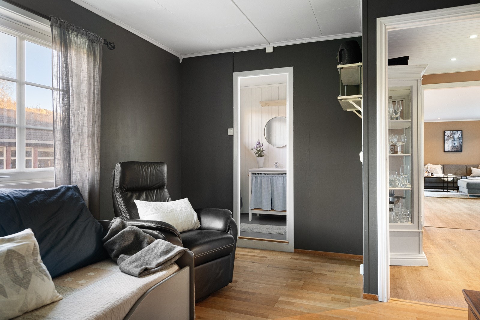 Her har man direkte inngang til bad. Galleribilde