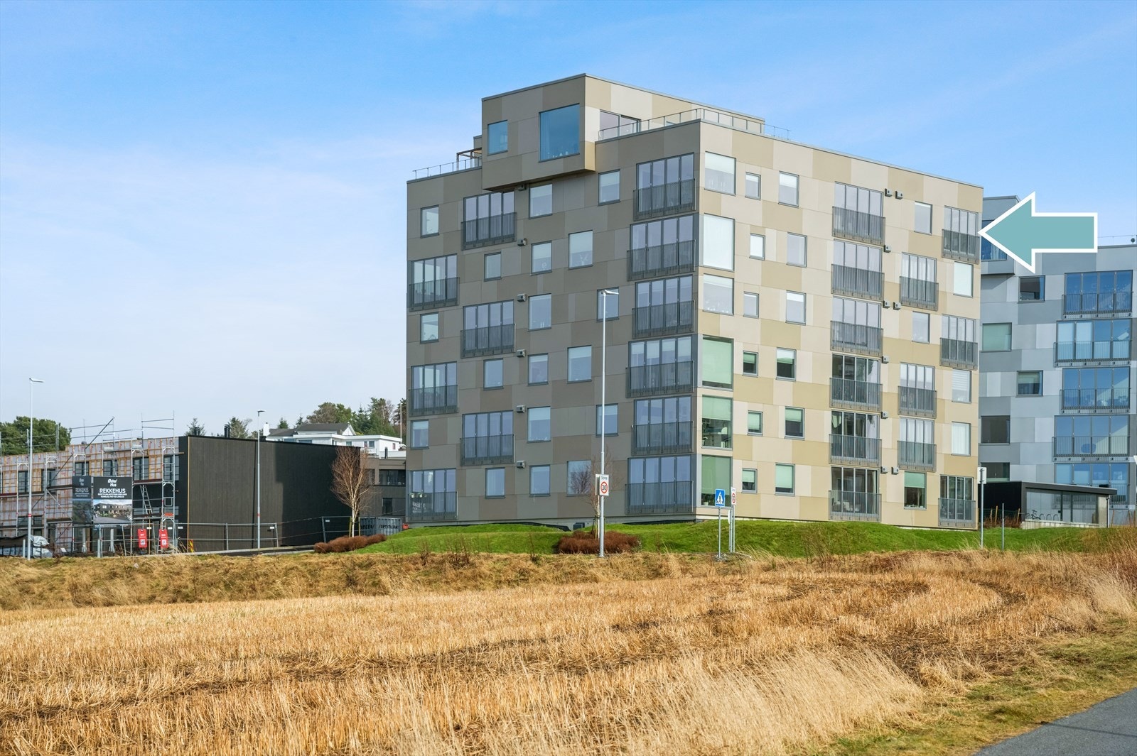 Fasade - Hjørneleilighet i 6 etg Galleribilde