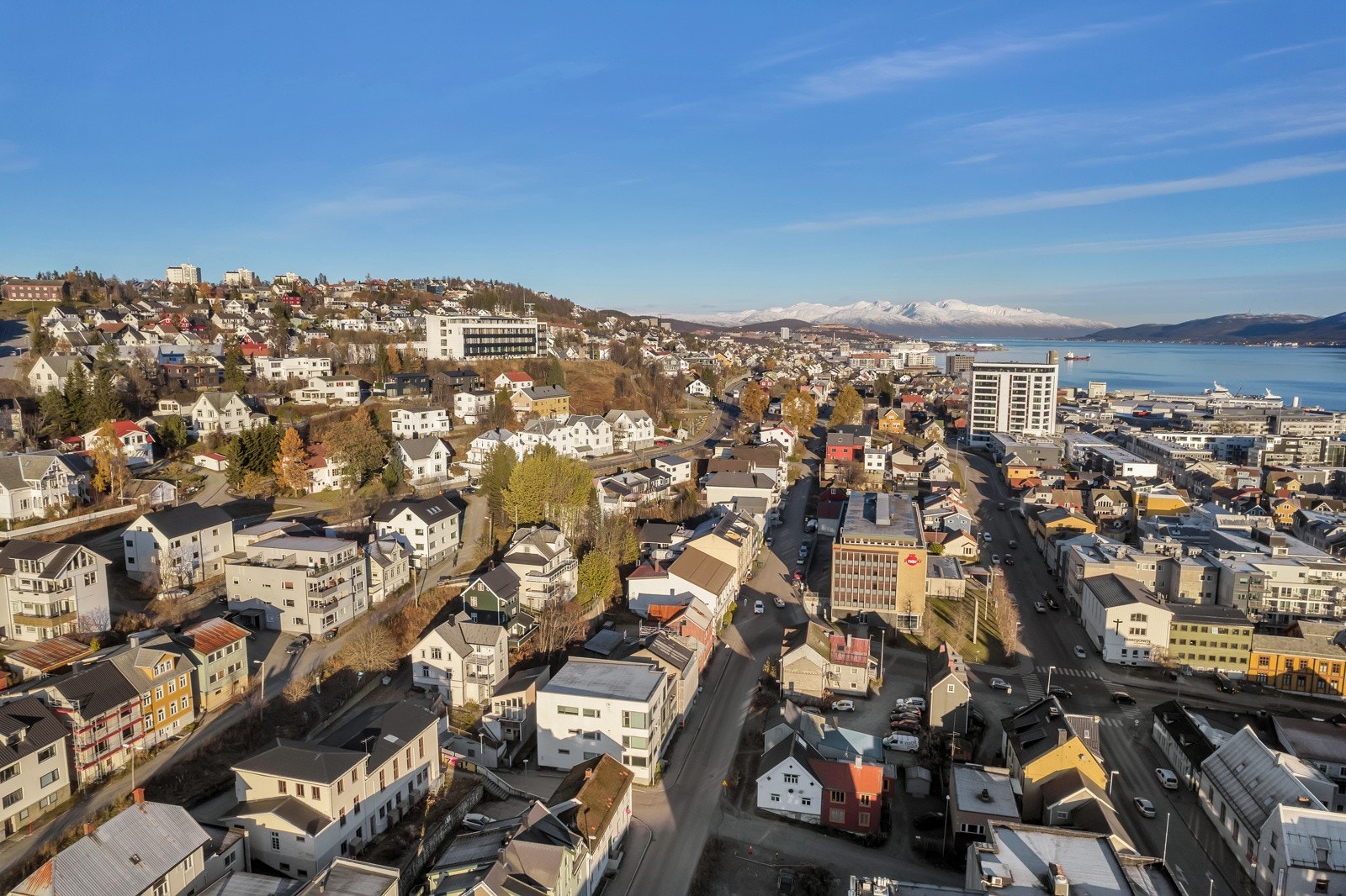 Dronefoto Galleribilde