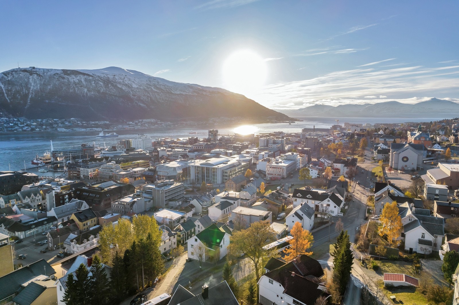 Dronefoto Galleribilde