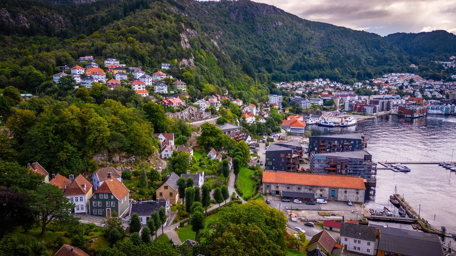 I Sandviken er det kort vei til det aller mest man trenger i hverdagen. Galleribilde