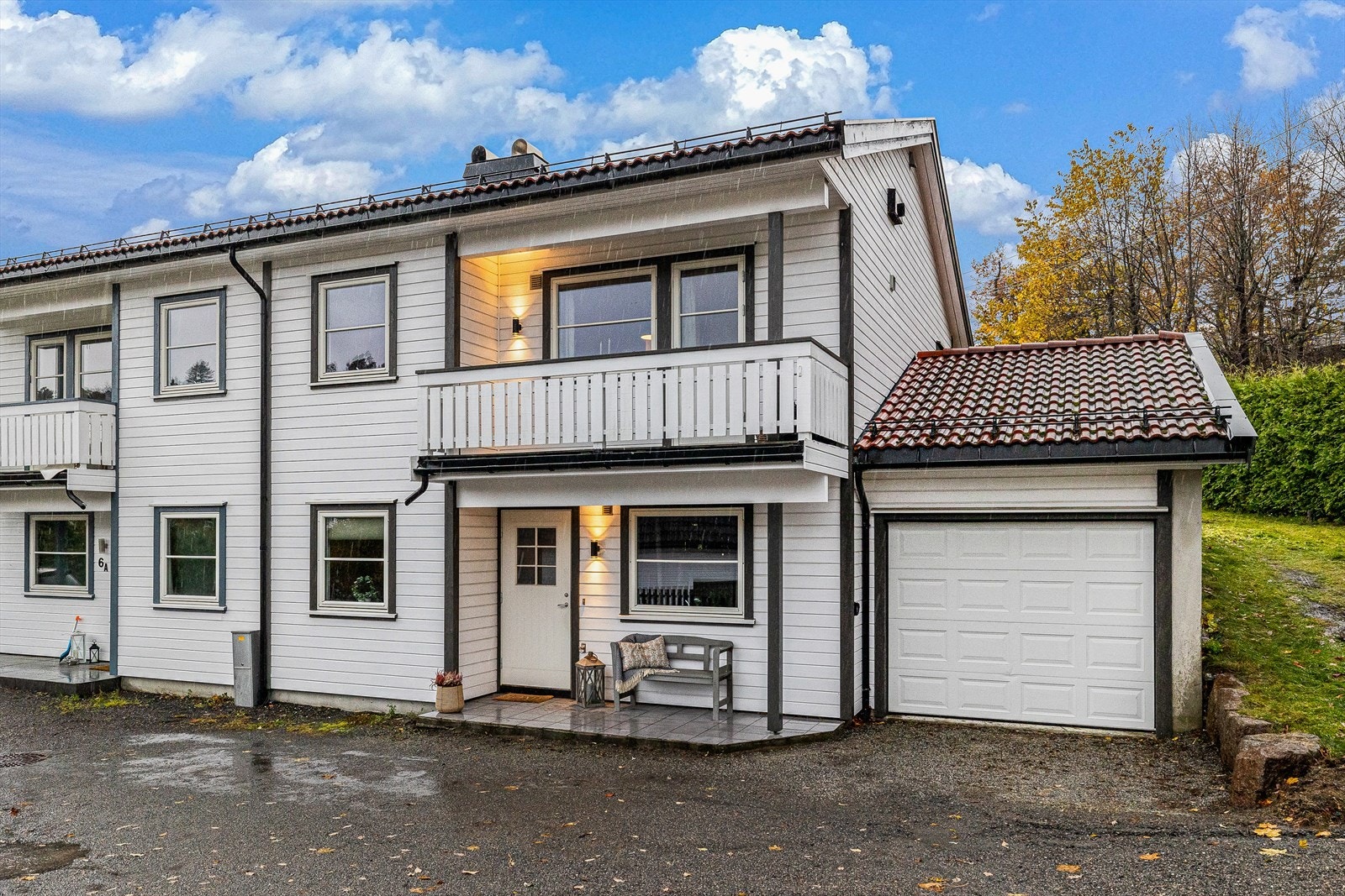 Hyggelig inngangsparti. Galleribilde