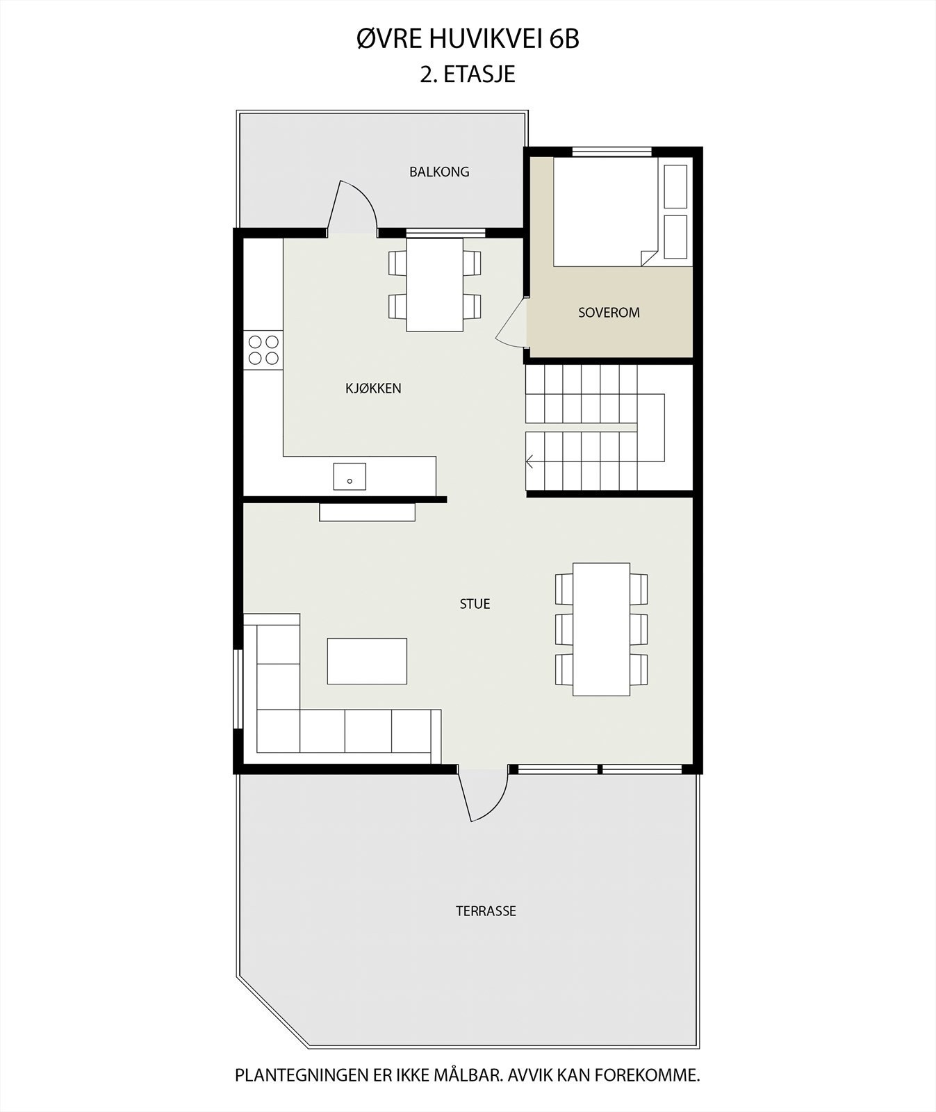 Plantegning av 2.etasje Galleribilde