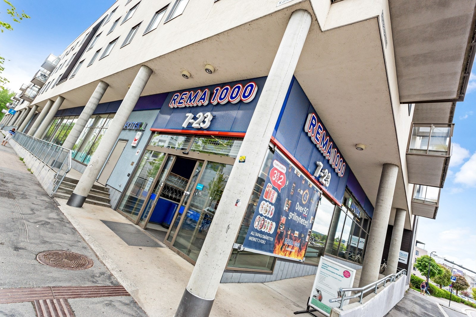 Rema1000 i umiddelbar nærhet Galleribilde