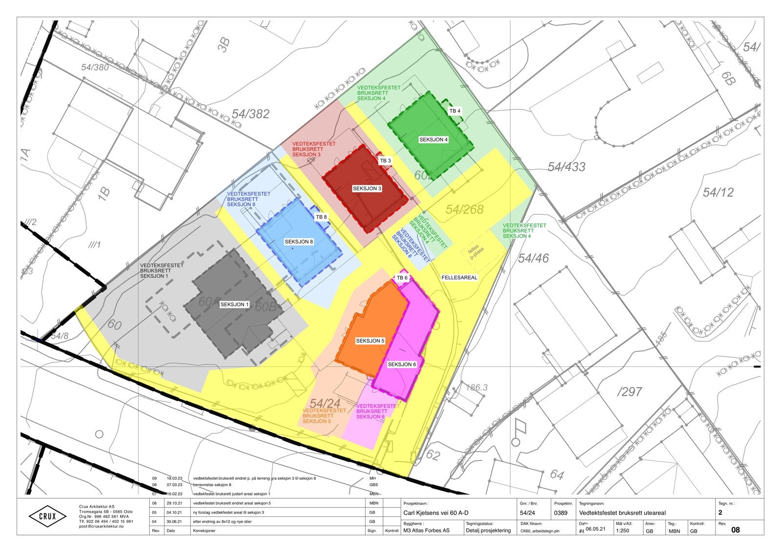 Vedtektsfestet bruksrett uteareal Galleribilde