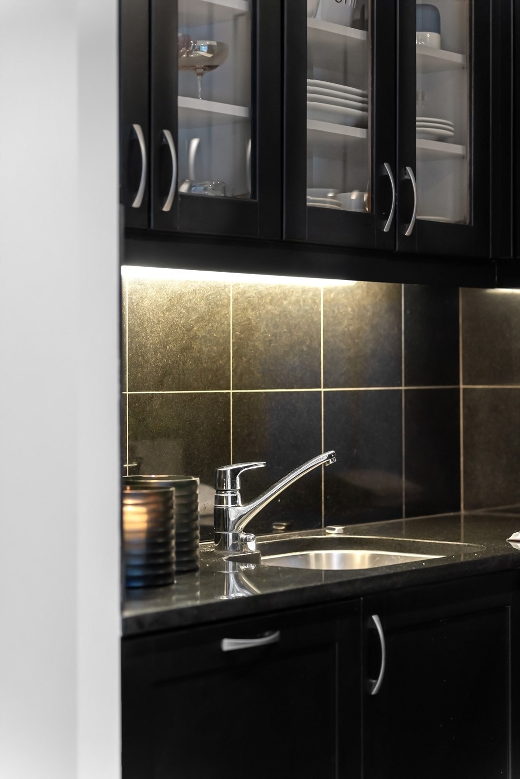 Hvitevarene er integrerte og følger med Galleribilde