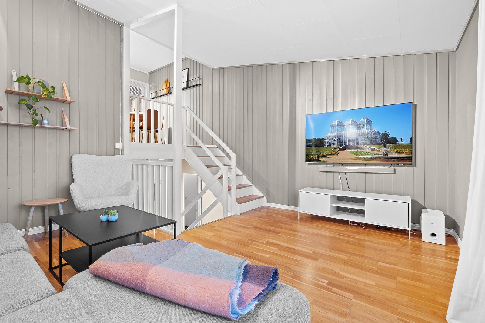 Lys og fin praktisk stue Galleribilde