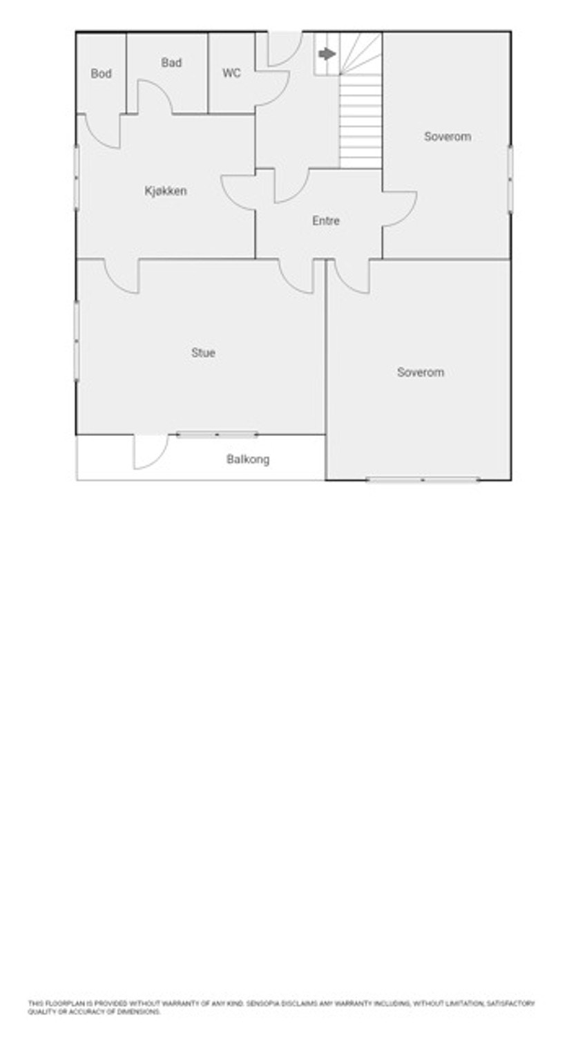 Planteikning hovudetasje Galleribilde