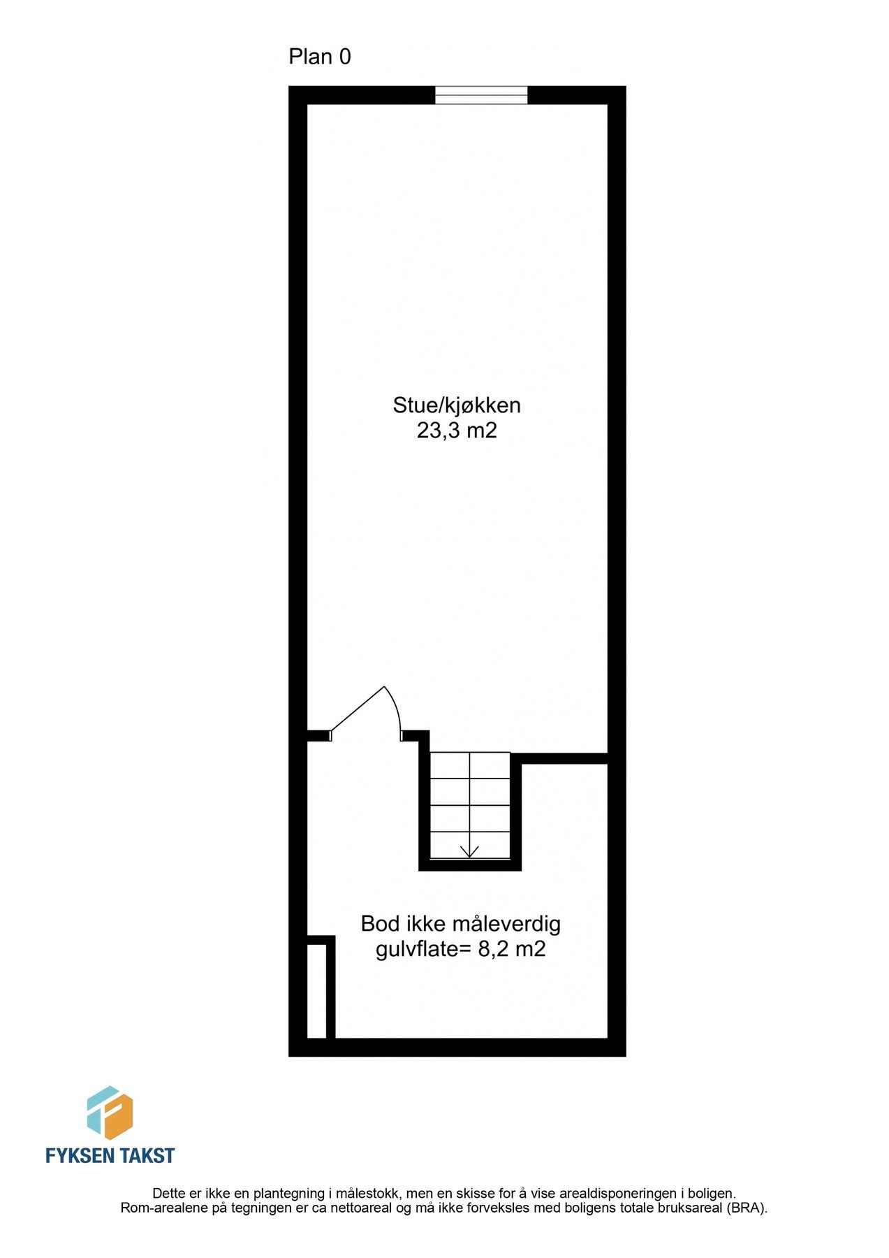 Planskisse - 0. etg. Galleribilde